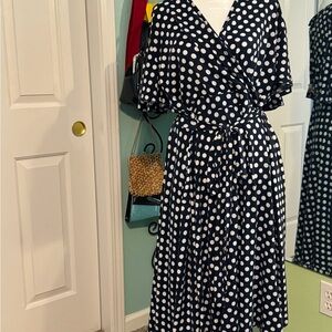 Nemidor polka dot dress